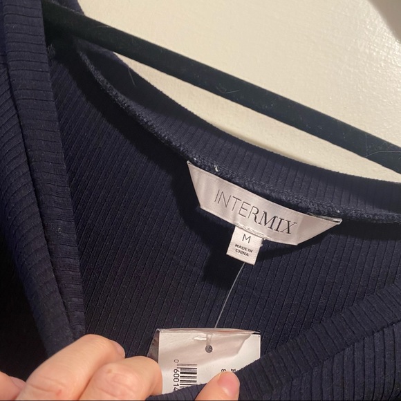 NWT! Intermix Helene Button Front Dress Size M - Picture 4 of 6